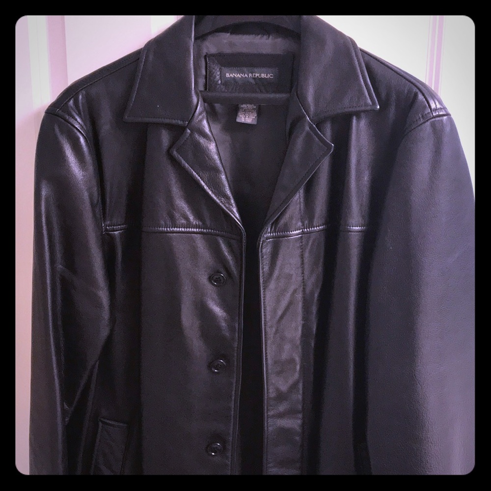Banana Republic Leather Jacket
